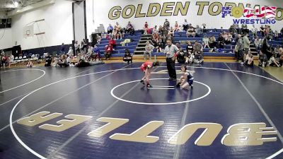 55-56 lbs Round 3 - Barrett Sterner, Slippery Rock Youth vs Auggie Holdorf, Shaler