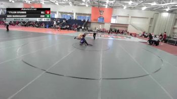 141 lbs Champ. Round 1 - Ben Burkhardt, Oswego State vs Tylor Stubbs, Williams College