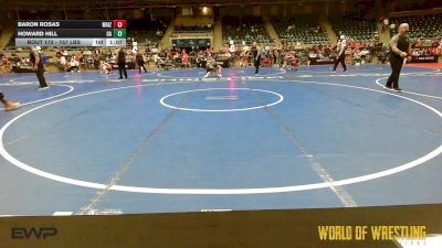 157 lbs Semifinal - Baron Rosas, Maize Wrestling Club vs Howard Hill, Grapple Academy