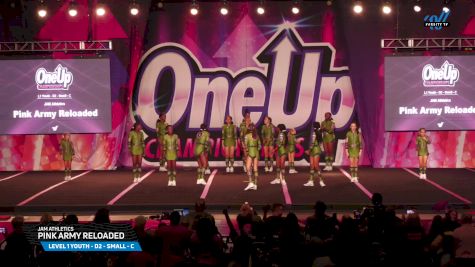 JAM Athletics - Pink Army Reloaded [2025 L1 Youth - D2 - Small - C Day 1] 2025 One Up Grand Nationals