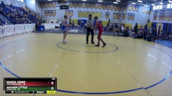 113 lbs Round 3 (8 Team) - Nathan Lyttle, Attack WC vs Manoa Jones, Team Barracuda