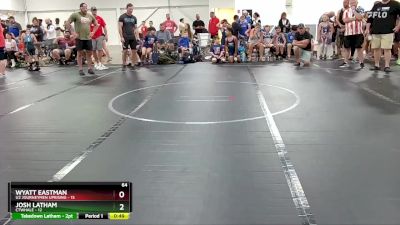 64 lbs Round 2 (4 Team) - Wyatt Eastman, U2 Journeymen Uprising vs Josh Latham, CTWHALE