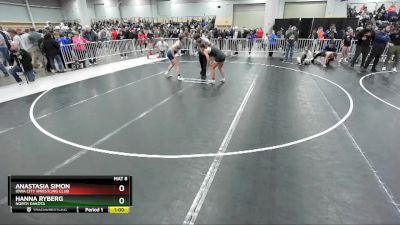 145 lbs Cons. Round 1 - Hanna Ryberg, North Dakota vs Anastasia Simon, Iowa City Wrestling Club