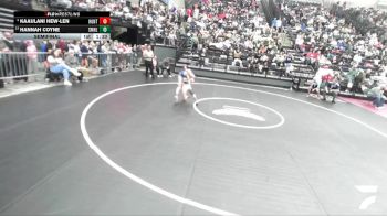 5A 110 lbs Semifinal - Kaaulani Hew-Len, Hunter vs Hannah Coyne, Salem Hills