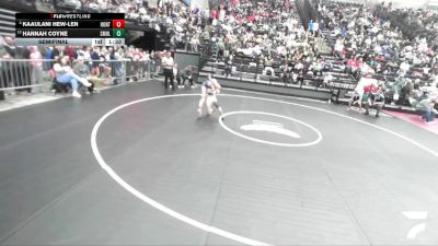 5A 110 lbs Semifinal - Kaaulani Hew-Len, Hunter vs Hannah Coyne, Salem Hills