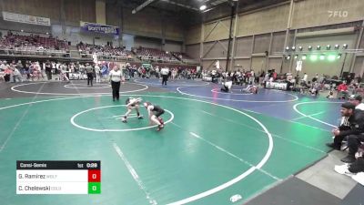 50 lbs Consolation - Greyson Ramirez, Wolfpack WC vs Chase Chelewski, Colorado Outlaws