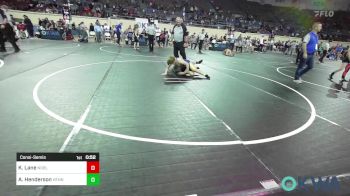 Consolation - Kaden Lane, Noble Takedown Club vs Aaron Henderson, Hennessey Takedown Club