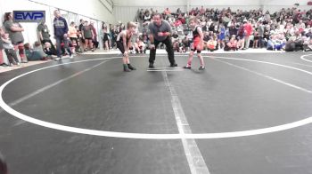 55 lbs Quarterfinal - Ryder Real, Roland Youth League Wrestling vs Cooper Pulliam, Skiatook Youth Wrestling