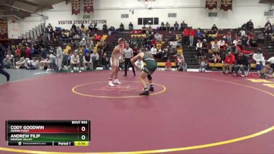 175 lbs Cons. Round 5 - Andrew Filip, Minisink Valley vs Cody Goodwin, Crown Point