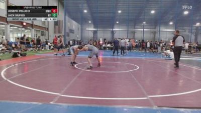 138 lbs Consi Of 8 #2 - Joseph Pellicci, Bitetto Trained Wrestling vs Jack Silfies, M2 Training Center