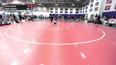 110 lbs Cons. Round 5 - Rocio Chavez, York University vs Aneth Campos, Iowa Central Community College