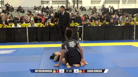 Cassia Remesar vs Emily Rosalynn Nicholson 2024 World IBJJF Jiu-Jitsu No-Gi Championship