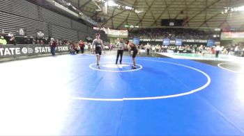 Boys 2A 190 lbs Champ. Round 1 - Wyatt Rodarte, Orting vs Eben Perez, Cleveland