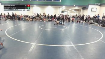 70 lbs Consi Of 16 #1 - Brooks Lyons, NJ vs Bennett Silence, IN