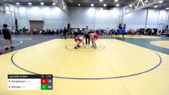 185 lbs Prelims - Ruben Karapetyan, Tech Squad vs George Rhodes, Apex