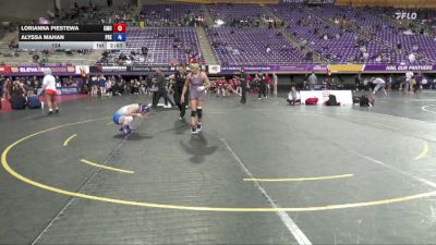 124 lbs Semis & 3rd Wb (16 Team) - Lorianna Piestewa, Colorado Mesa University vs Alyssa Mahan, Presbyterian