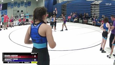 95 lbs Round 5 (6 Team) - Smara Addow, Minnesota Storm Girls vs Serenity Ross, Kansas Girls