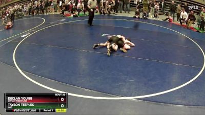 70 lbs Champ. Round 1 - Tayson Teeples, JWC vs Declan Young, Uintah Wrestling