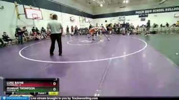 152 lbs Placement Matches (32 Team) - Luke Bayne, Ellensburg vs Gunnar Thompson, Flathead