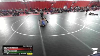 82 lbs Quarterfinal - Treyton Becker, Wisconsin vs Colt Nachreiner, Wisconsin