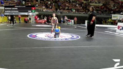 Bantam - 56 lbs Champ. Round 2 - Maverick Paminto, Gladiator Wrestling vs Shay Govea, Turlock Wrestling Club