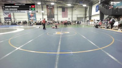 145 lbs Consi Of 64 #2 - Jayden Freeman, AE vs Cael Edwards, SC