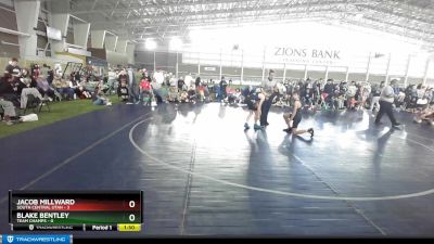 97 lbs Round 3 (4 Team) - Blake Bentley, Team Champs vs Jacob Millward, South Central Utah