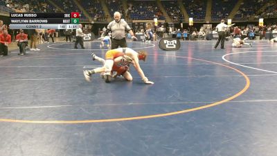 117 lbs Consy 2 - Lucas Russo, Shikellamy vs Waylynn Barrows, Montgomery