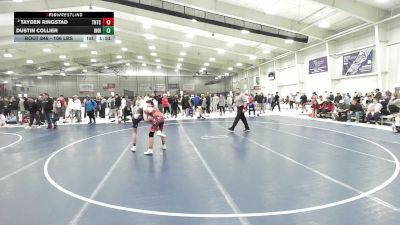 106 lbs Quarters - Dustin Collier, Indiana vs Tayden Ringstad, Team Nazar Training Center