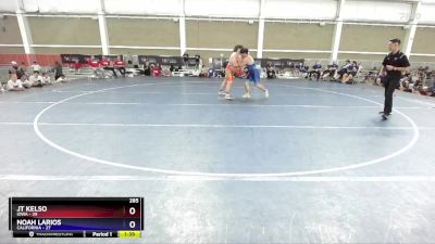 285 lbs Placement Matches (8 Team) - JT Kelso, Iowa vs Noah Larios, California