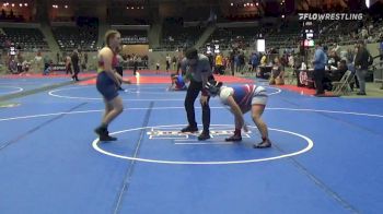 161 lbs Rr Rnd 2 - Peighton "Rainbow" Mullins, Ft. Gibson Takedown Club vs Millie Azlin, Team Tulsa Wrestling Club