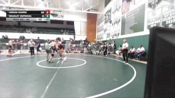 165 lbs 1st Place Match - Bradley Espinoza, Brea Olinda vs Adrian Harris, Highland