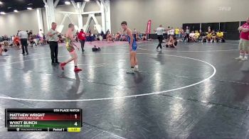 120 lbs Finals (8 Team) - Wyatt Bunch, Reservoir Dogs vs Matthew Wright, Viking Wrestling Club