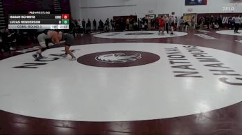 174 lbs Cons. Round 3 - Isaiah Schmitz, Concordia Moorhead vs Lucas Henderson, Upper Iowa