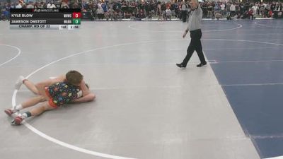 132 lbs Champ. Rd Of 32 - Kyle Blow, Mile High Wrestling Club vs Jameson Onstott, Massa's Maniacs