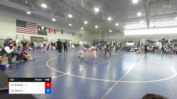 140+ Semifinal - Andie Stump, 4A - Bear River vs Sophia Ibarra, Logan Grizz