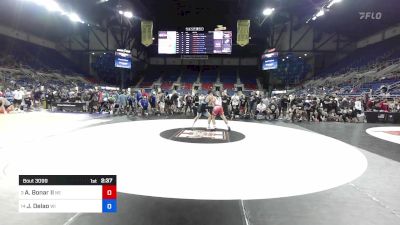 190 lbs Rnd Of 16 - Adonis Bonar II, NE vs Jayden Delao, WI