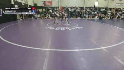 145 Open Champ. Round 1 - Nina Aceves, Iowa Lakes CC vs Chloe Parsons, Minot State