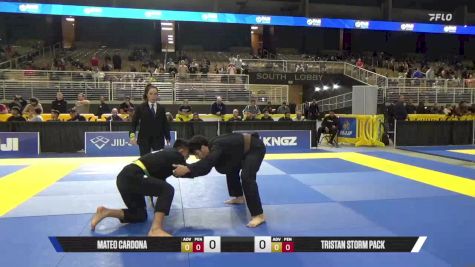 Tristan Storm Pack vs Mateo Cardona 2025 Pan Jiu Jitsu IBJJF Championship