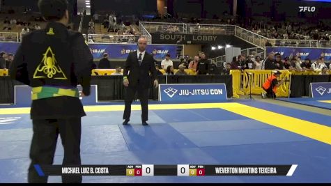 Weverton Martins Teixeira vs Michael Luiz B. Costa 2026 Pan Jiu Jitsu IBJJF Championship