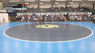 197 lbs Cons. Round 3 - Drayden McKerrow, Kentucky Wesleyan vs Cayden Byrd, Ouachita Baptist