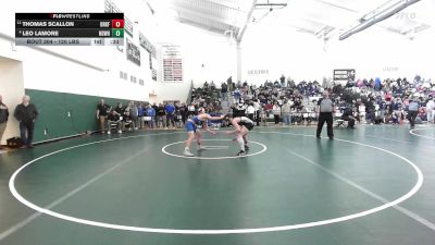 120 lbs Consi Of 8 #2 - Thomas Scallon, Brookfield/Shepaug vs Leo Lamore, Notre Dame-West Haven