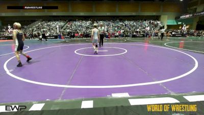 67 lbs Round Of 32 - Nixon Bentley, Driller Wrestling Club vs Barrett Johns, BULLDOG WRESTLING CLUB