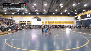 112 lbs Round Of 16 - Gianna Cafeo, Canon-McMillan vs Isabella Martinez, Valley HS