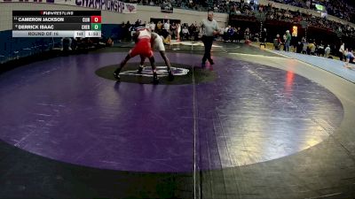 113 lbs Round Of 16 - Cameron Jackson, Clinton vs Derrick Isaac, Cheraw