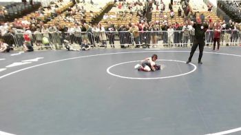 58 lbs Champ. Round 1 - Deklan Eidens, Long Beach Gladiators Wrestling vs Kai`mere Mills, Colonie Wrestling