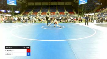 126 lbs Rnd Of 32 - Cael Kusky, Georgia vs Aaron Lucio, Michigan