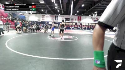 144 lbs Cons. Semi - David Franco, Chino vs Damian Ochoa, Trabuco Hills