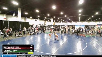 77 lbs 5th Place Match - Camden Colvin, Roy Wrestling Club vs Tahitoa Shepherd, LV Bear Wrestling Club (Spring