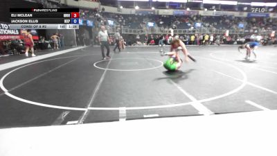 155 lbs Consi Of 8 #2 - Eli McLean, Ground Zero Wrestling Club vs Jackson Ellis, Deep South Wrestling